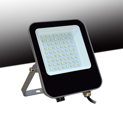Đèn pha LED mỏng có thể thay đổi độ sáng ODM Cảm biến PIR với vỏ xám ba màu