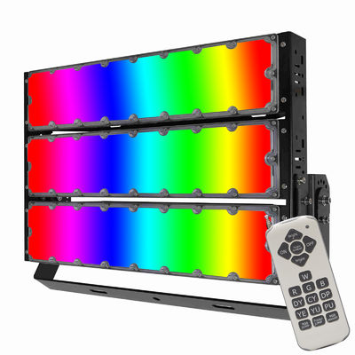 600W RGB đổi màu đèn pha LED với điều khiển từ xa hoặc DMX