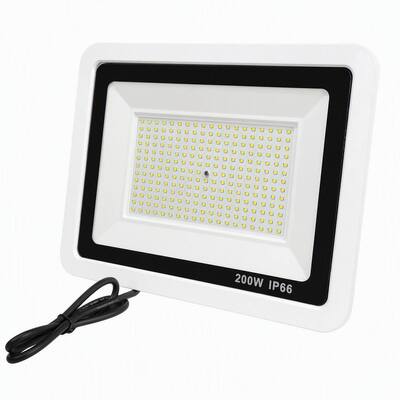 Ánh sáng LED 200W với vỏ trắng